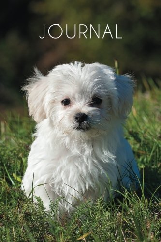 Journal: Maltese Journal, 6x9; Lightly Lined, 160 Pages, Perfect for Notes and Journaling (Maltese Journals, Band 1) Pets