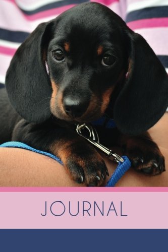 Journal: Dachshund Journal, 6x9; Lightly Lined, 160 Pages, Perfect for Notes and Journaling (Dachshund Journals, Band 1) Pets