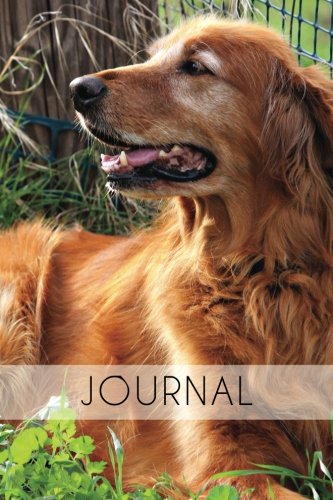 Journal: Golden Retriever Journal, 6x9; Lightly Lined, 160 Pages, Perfect for Notes and Journaling (Golden Retriever Journals, Band 1) Pets