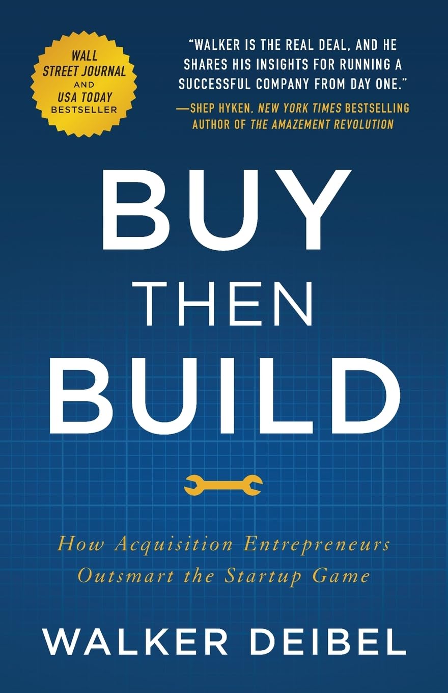 Buy Then Build Business, Finance & Career Books