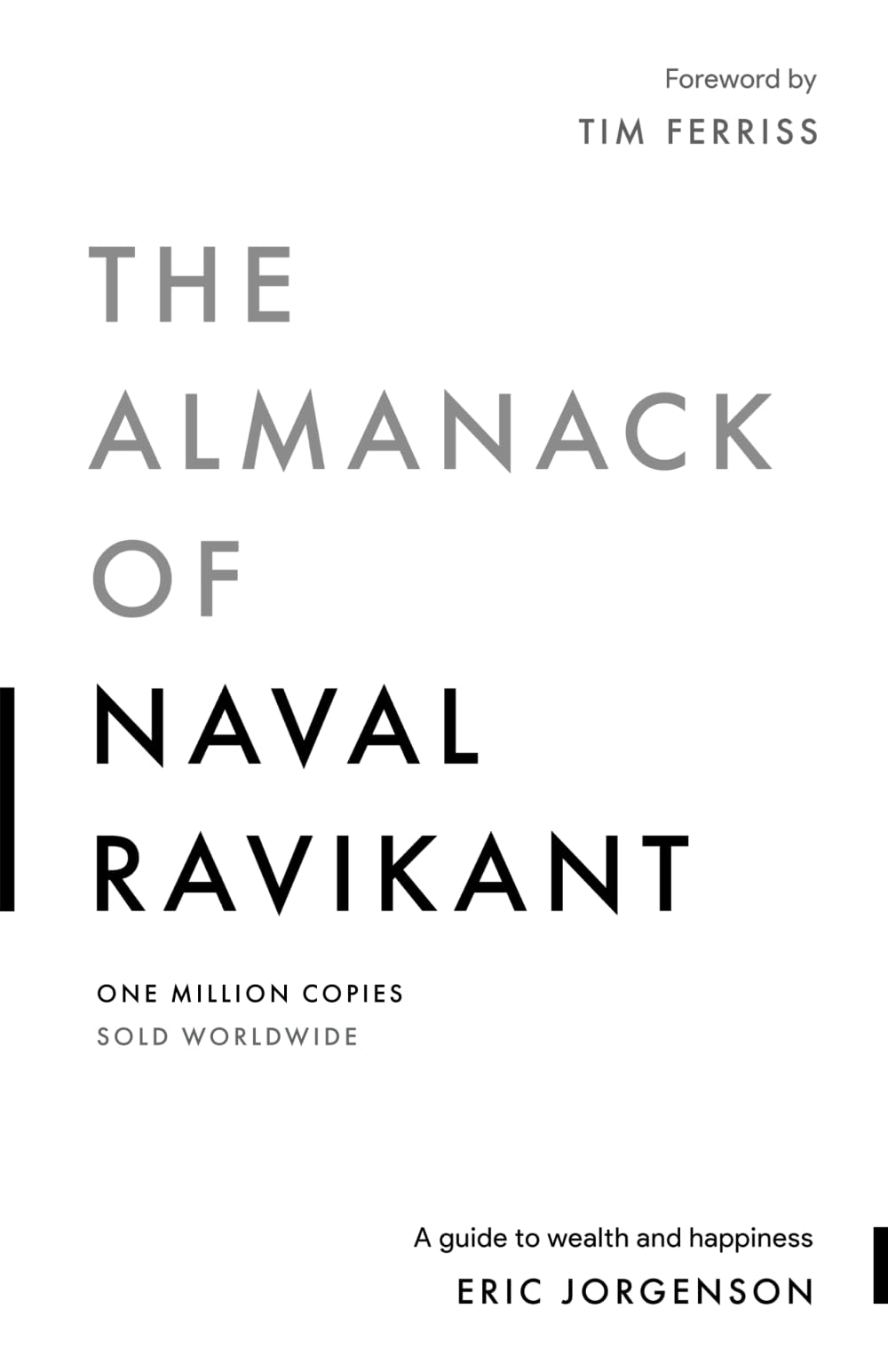 The Almanack of Naval Ravikant book