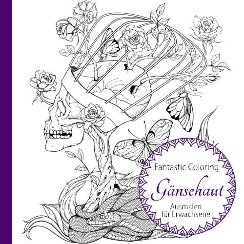 Gänsehaut (Ausmalen für Erwachsene) Hobbies & Crafts