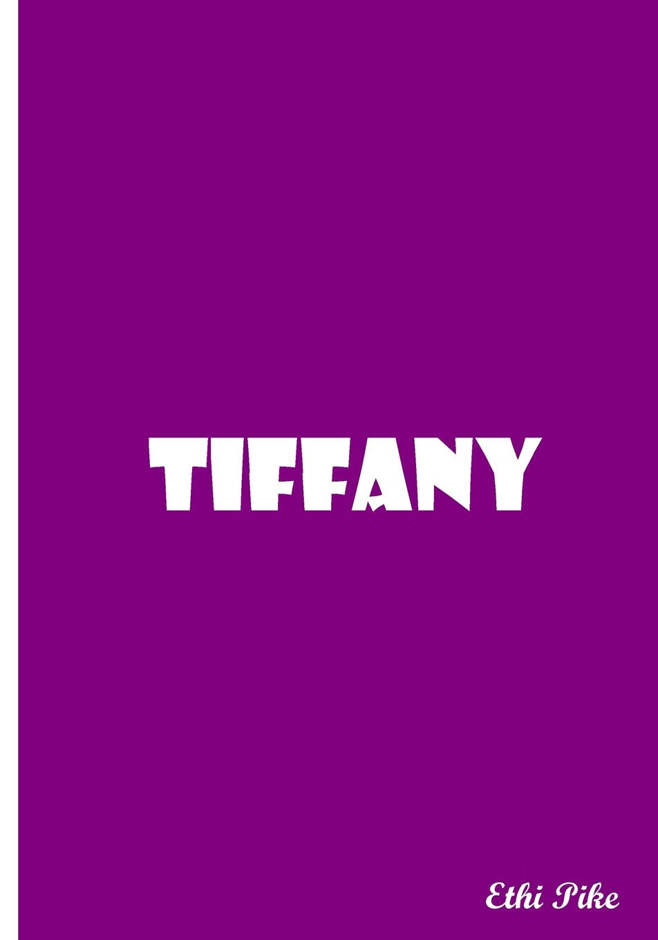 Tiffany - Purple Personalized Notebook / Extended Lines / Soft Matte Cover: An Ethi Pike Collectible Journal Books
