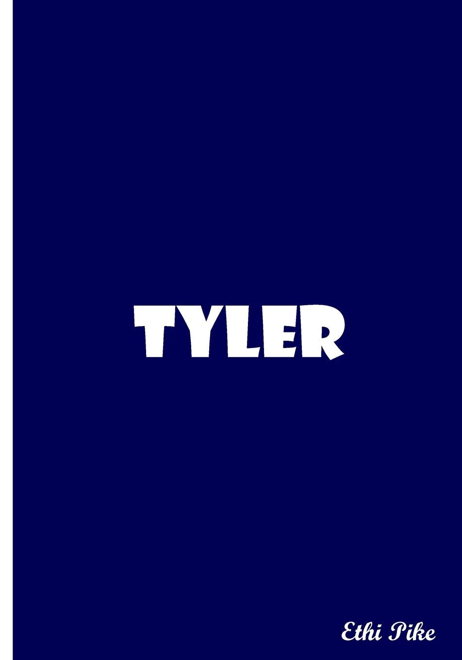 Tyler - Blue Notebook / Extended Lines / Soft Matte Cover: An Ethi Pike Collectible Journal Books