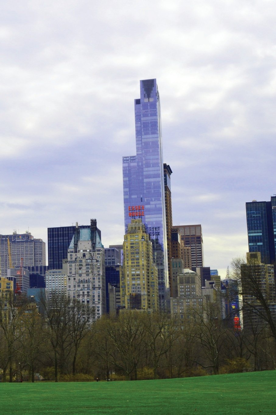 Journal: City View From Central Park, New York City, 6x9, 150 Lined Sheets (Front & Back Image Cover) Essays & Short Stories