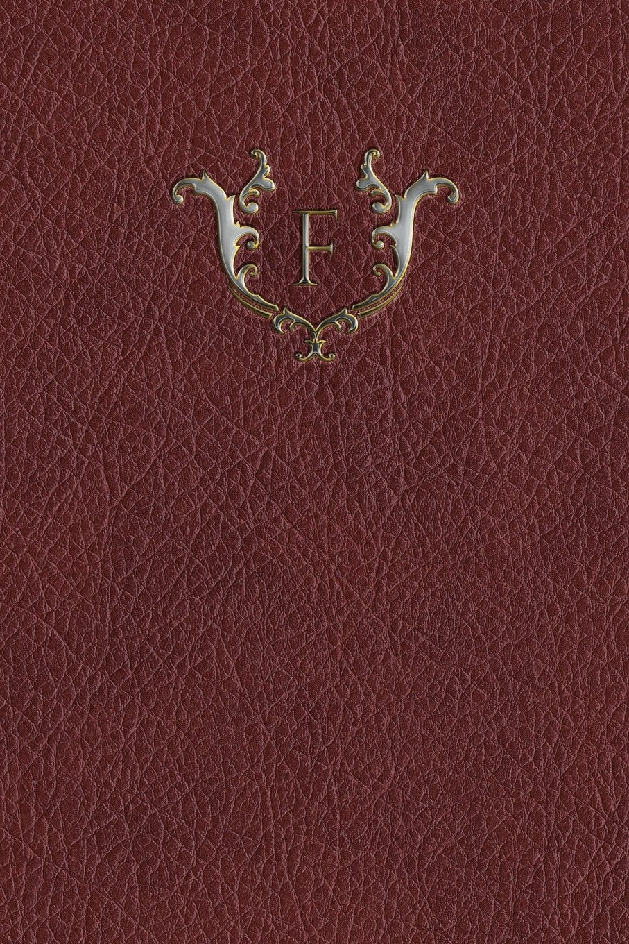 Monogram "F" Meeting Notebook (Monogram Red 150 Meeting, Band 6) Business, Finance & Career