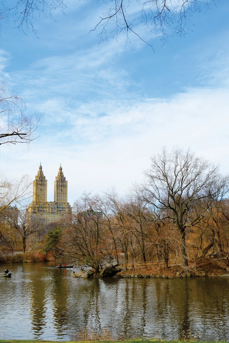 Journal: Central Park River, New York City, 6x9, 150 Lined Sheets Essays & Short Stories