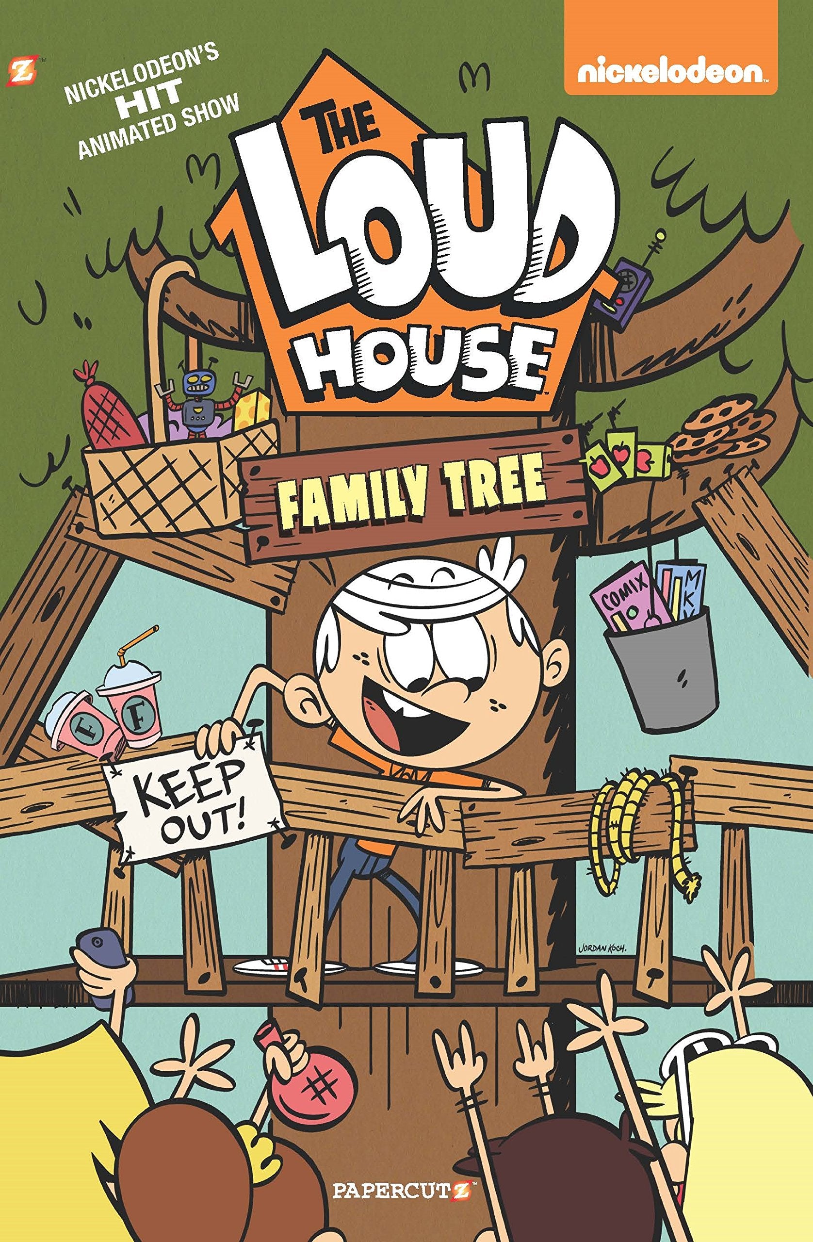 The Loud House, Vol. 4: Family Tree (Loud House, 4, Band 4) Manga