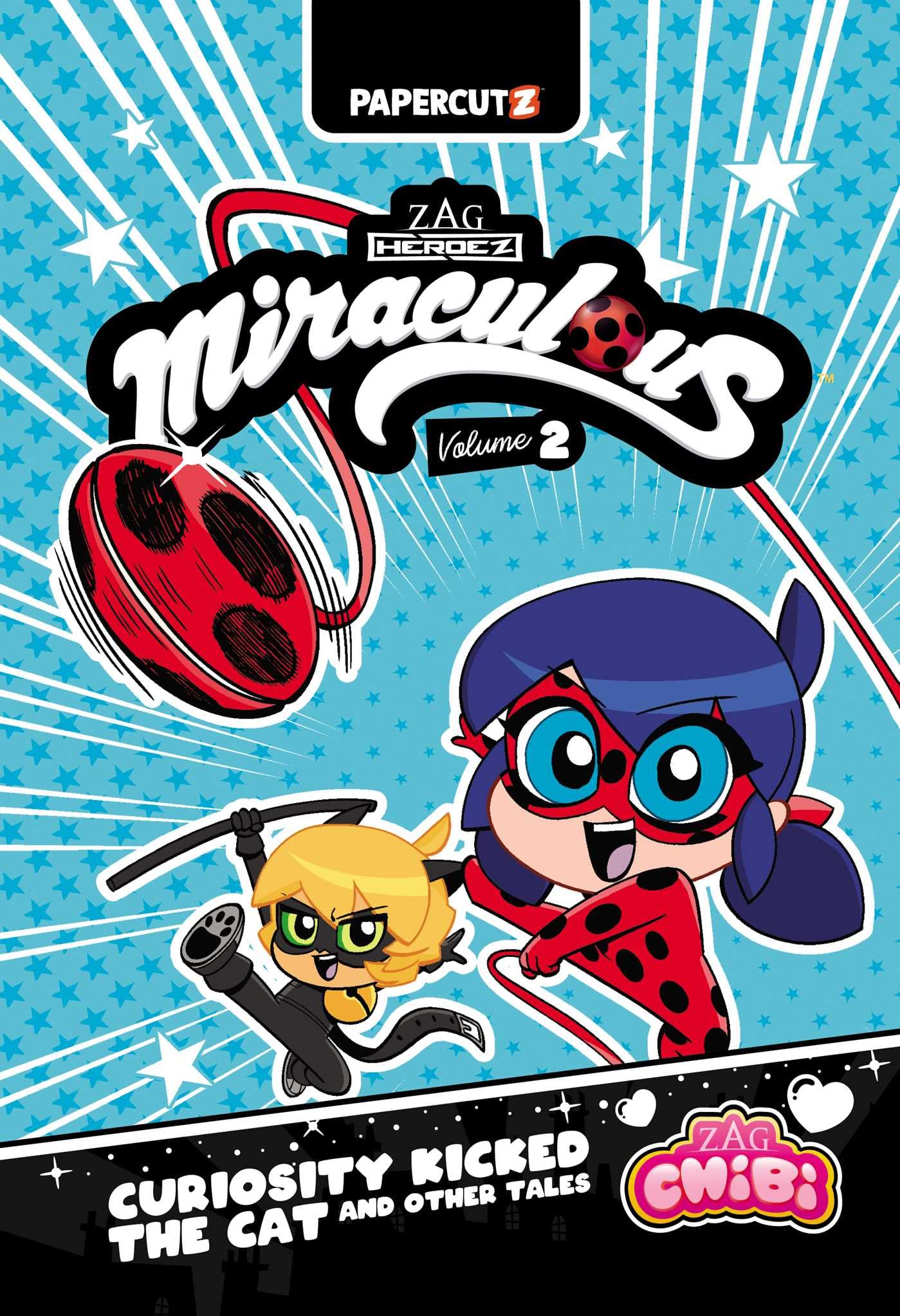 Miraculous Ladybug - Chibi Vol. 2: Curiosity Kicked the Cat and Other Tales (Volume 2) Manga