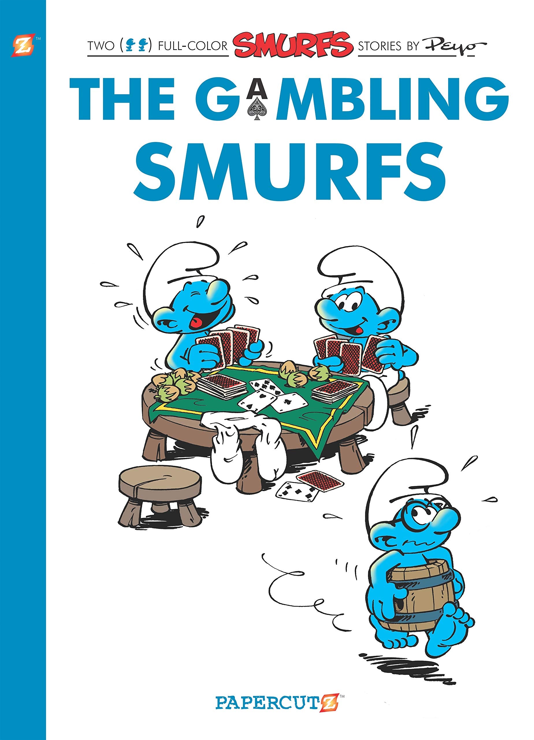 The Smurfs HC #25: The Gambling Smurfs (The Smurfs Graphic Novels) Manga