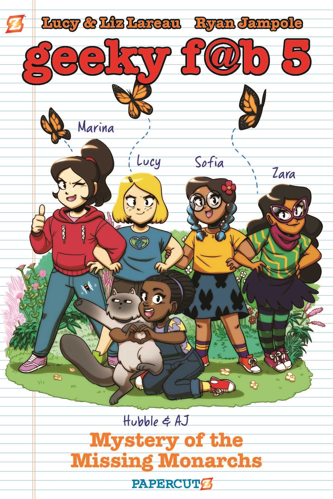 Geeky Fab Five, Vol. 2: Catnapped!: Mystery of the Missing Monarchs Manga