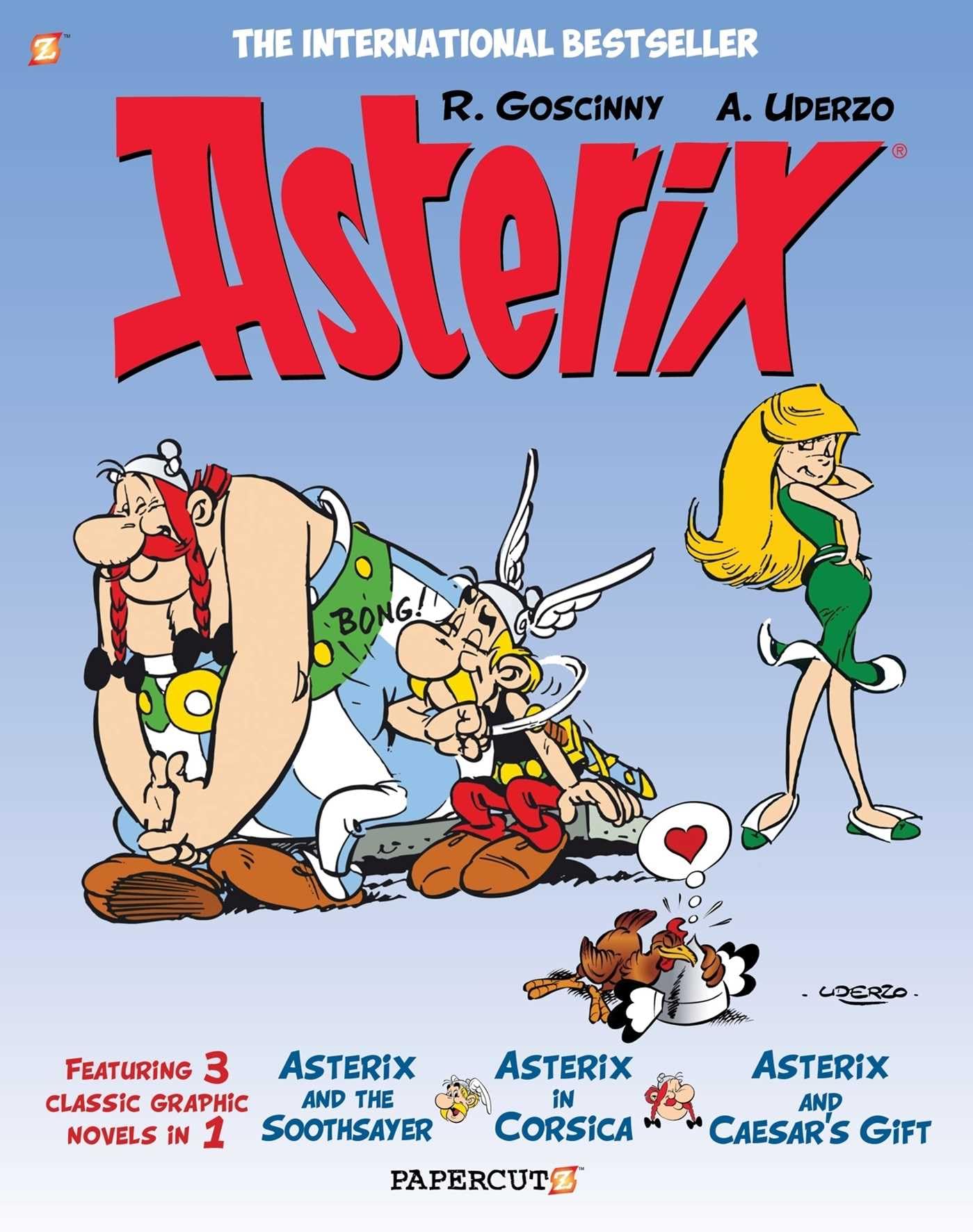 Asterix Omnibus #7 (Volume 7): Asterix and the Soothsayer / Asterix in Corsica / Asterix and Ceasar's Gift Manga