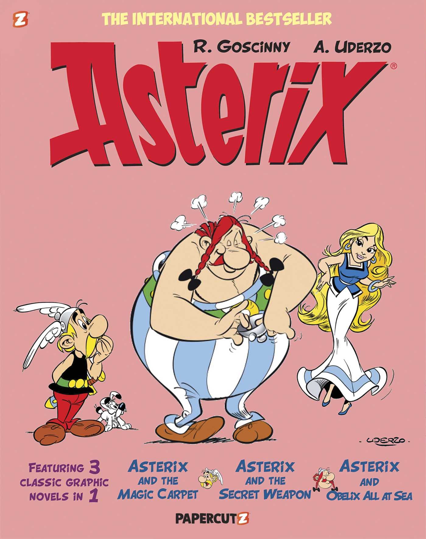 Asterix Omnibus Vol. 10: Collecting "Asterix and the Magic Carpet," "Asterix and the Secret Weapon," and "Asterix and Obelix All at Sea" (Volume 10) Manga