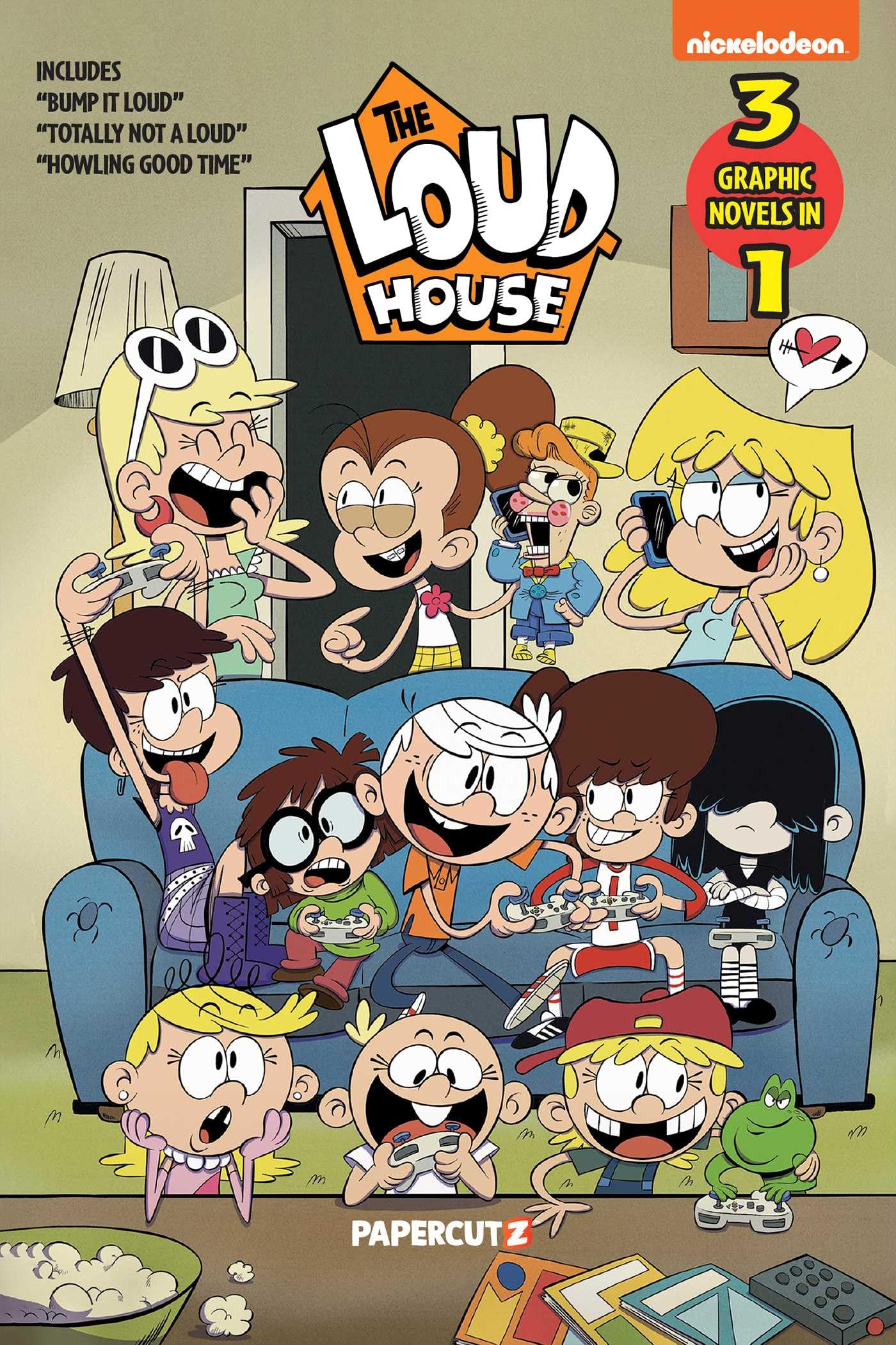 Loud House 3 in 1 7: Includes Bump It Loud, Totally Not a Loud, and Howling Good Time Manga