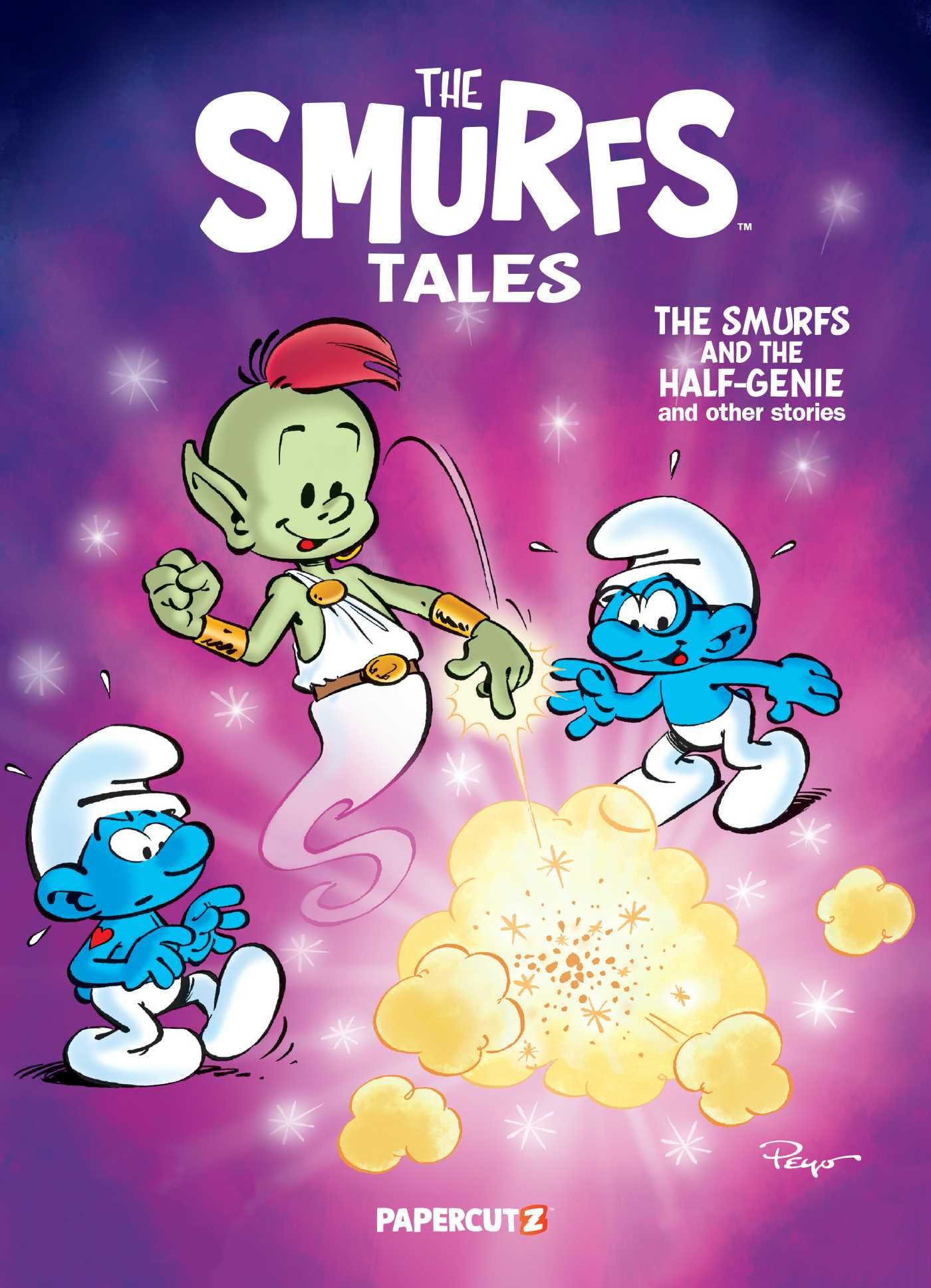 The Smurfs Tales Vol. 10 (Volume 10): The Smurfs and the Half-genie and Other Stories (The Smurfs: The Village Behind The Wall) Manga
