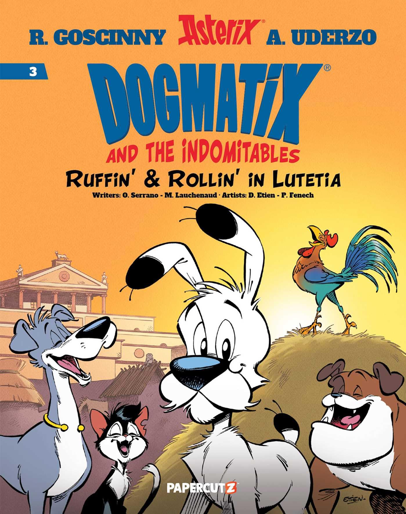 Dogmatix and the Indomitables 3: Ruffin' & Rollin' in Lutetia Manga