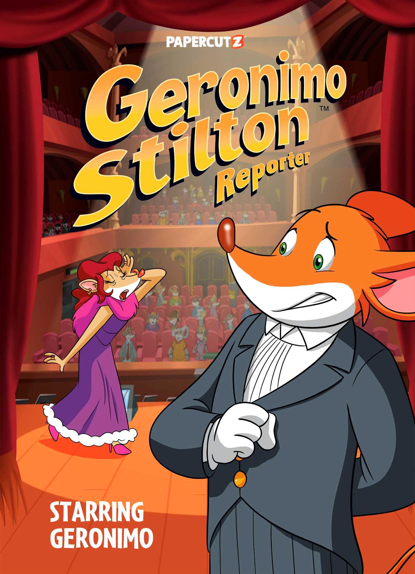 Geronimo Stilton Reporter Vol. 20: STARRING GERONIMO (Volume 20) (Geronimo Stilton Reporter Graphic Novels) Manga