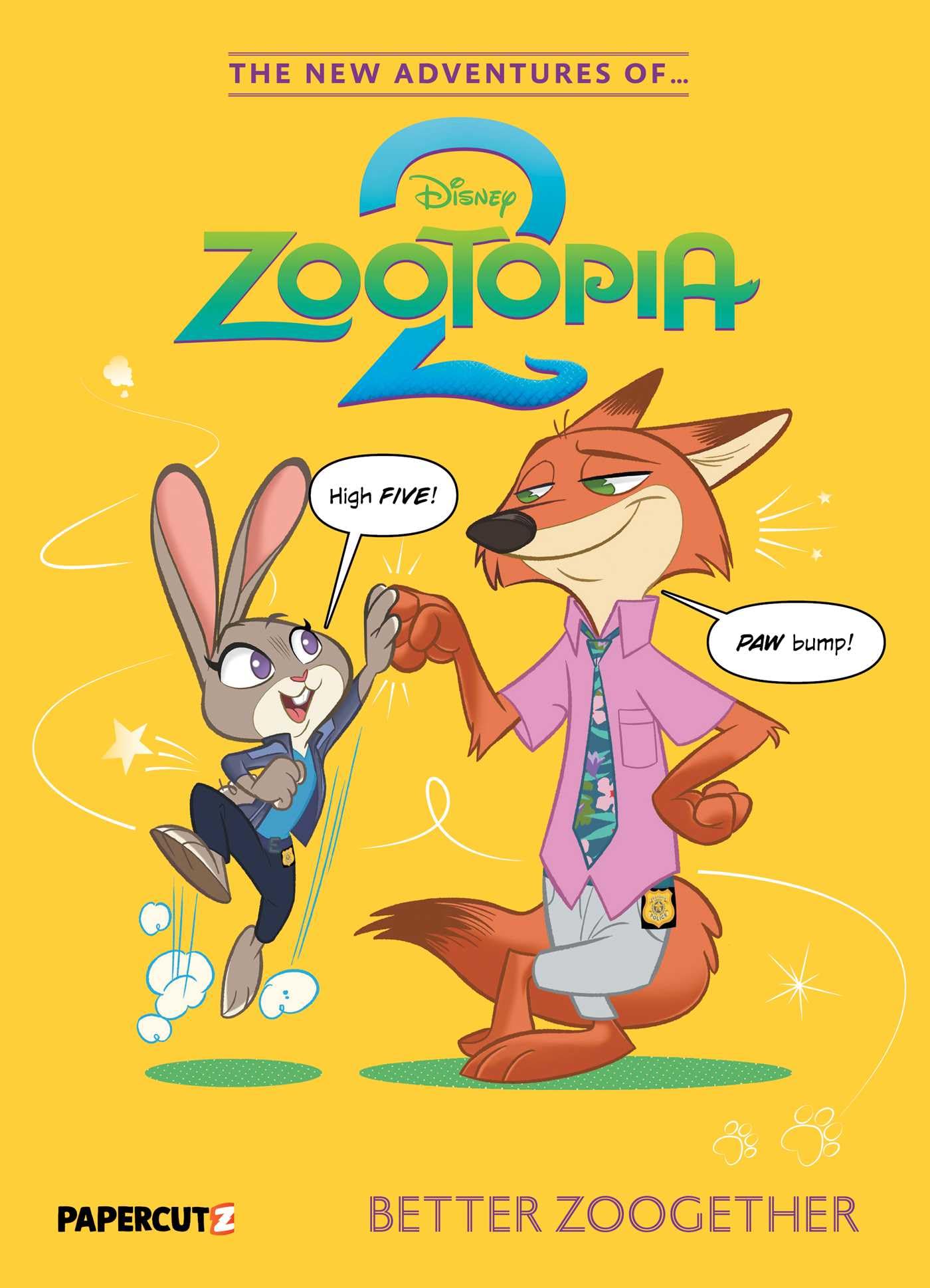 The New Adventures of Zootopia 2 1: Better Zoogether Manga