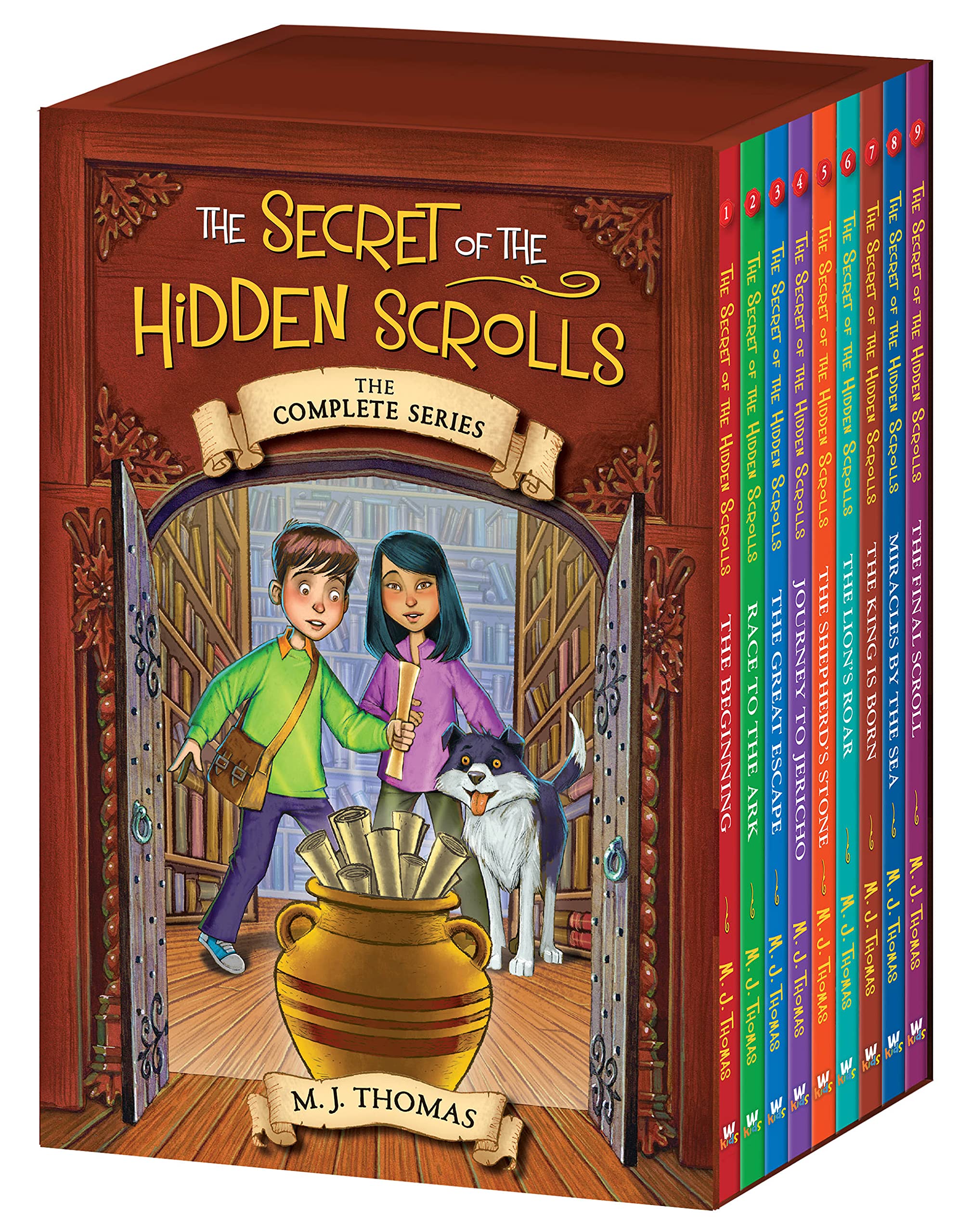 The Secret of the Hidden Scrolls: The Complete Series Novels & Short Stories