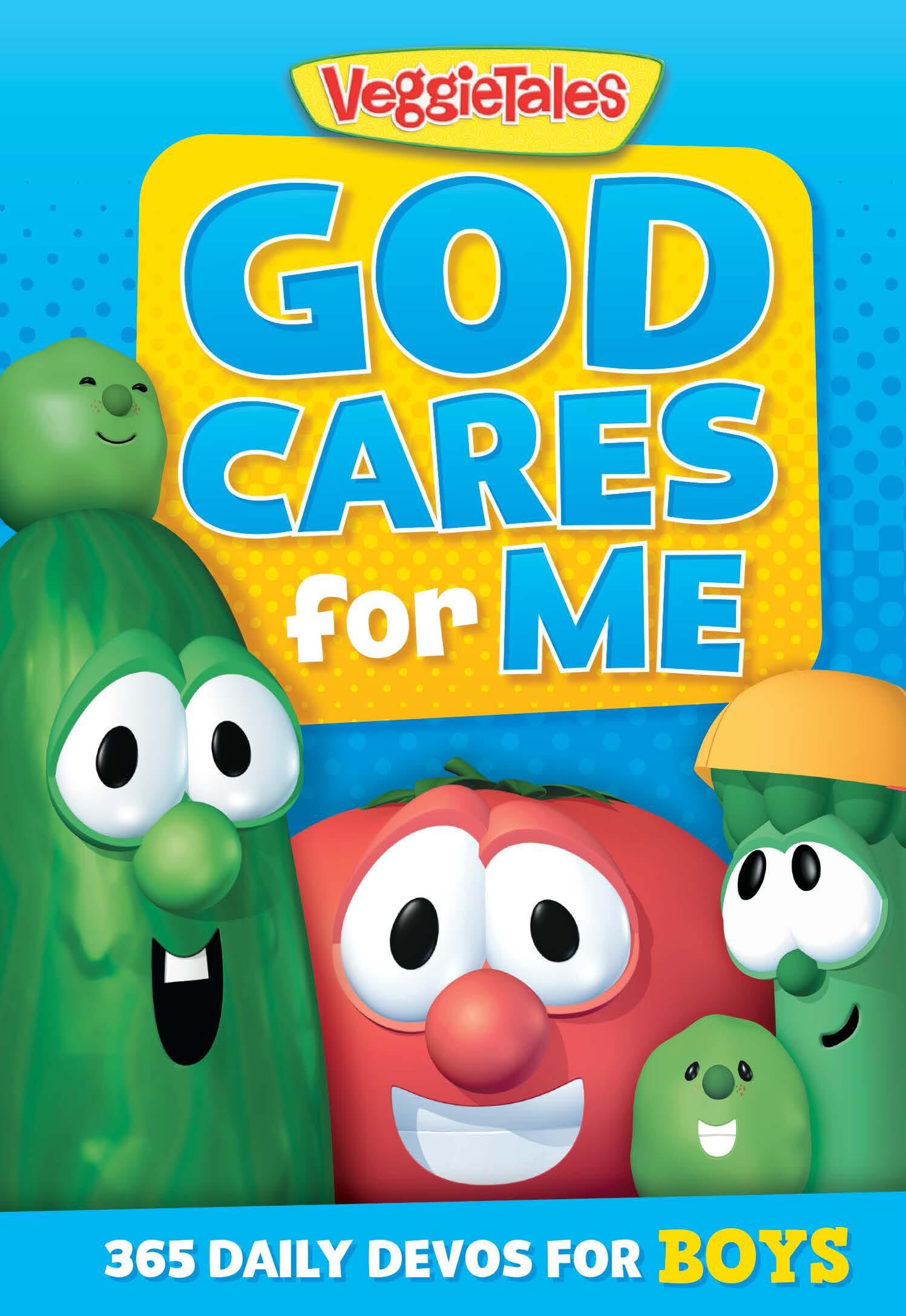 God Cares for Me: 365 Daily Devos for Boys (VeggieTales) Non-fiction