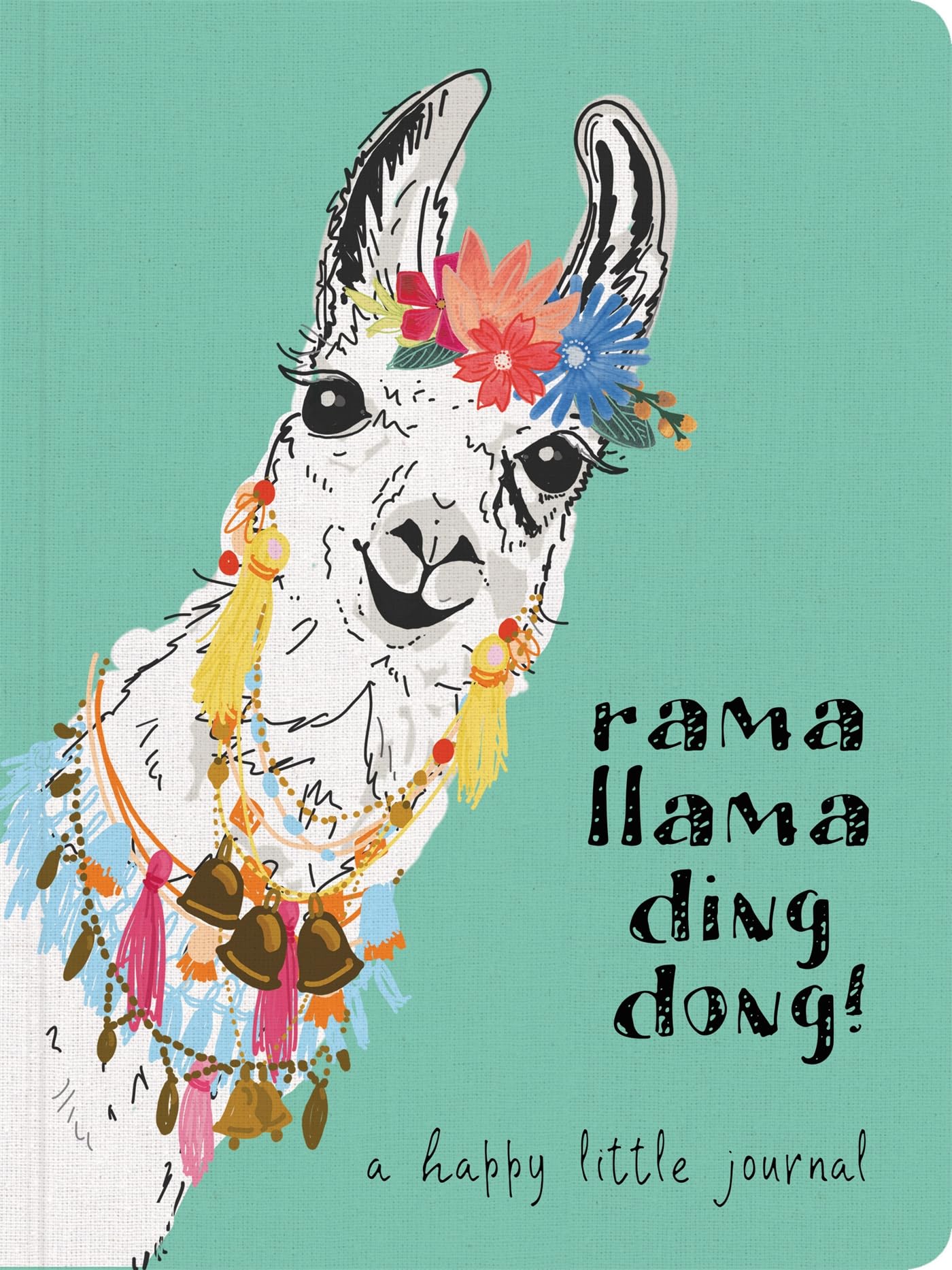 Rama Llama Ding Dong Textured Paperback Journal: A Happy Little Journal (Lifestyle Journal) Essays & Short Stories
