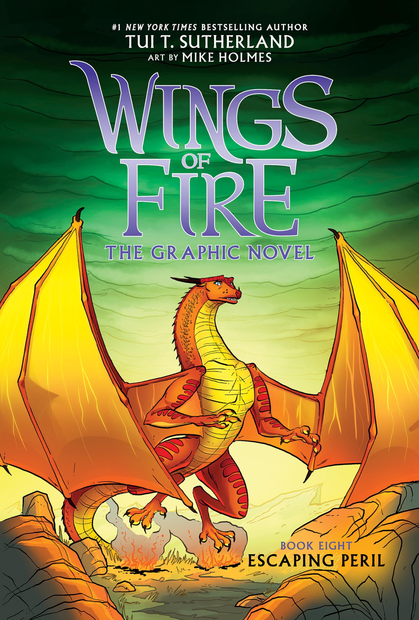 Escaping Peril: A Graphic Novel (Wings of Fire Graphic Novel #8) Manga