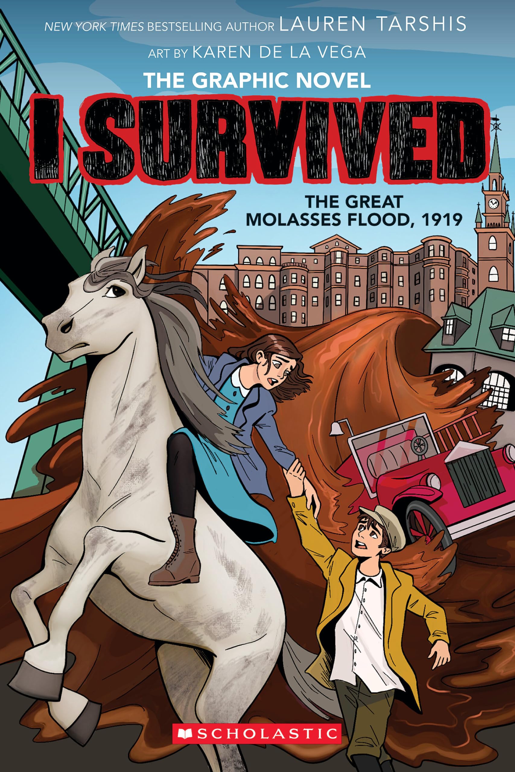 I Survived 11: I Survived the Great Molasses Flood, 1919 Manga