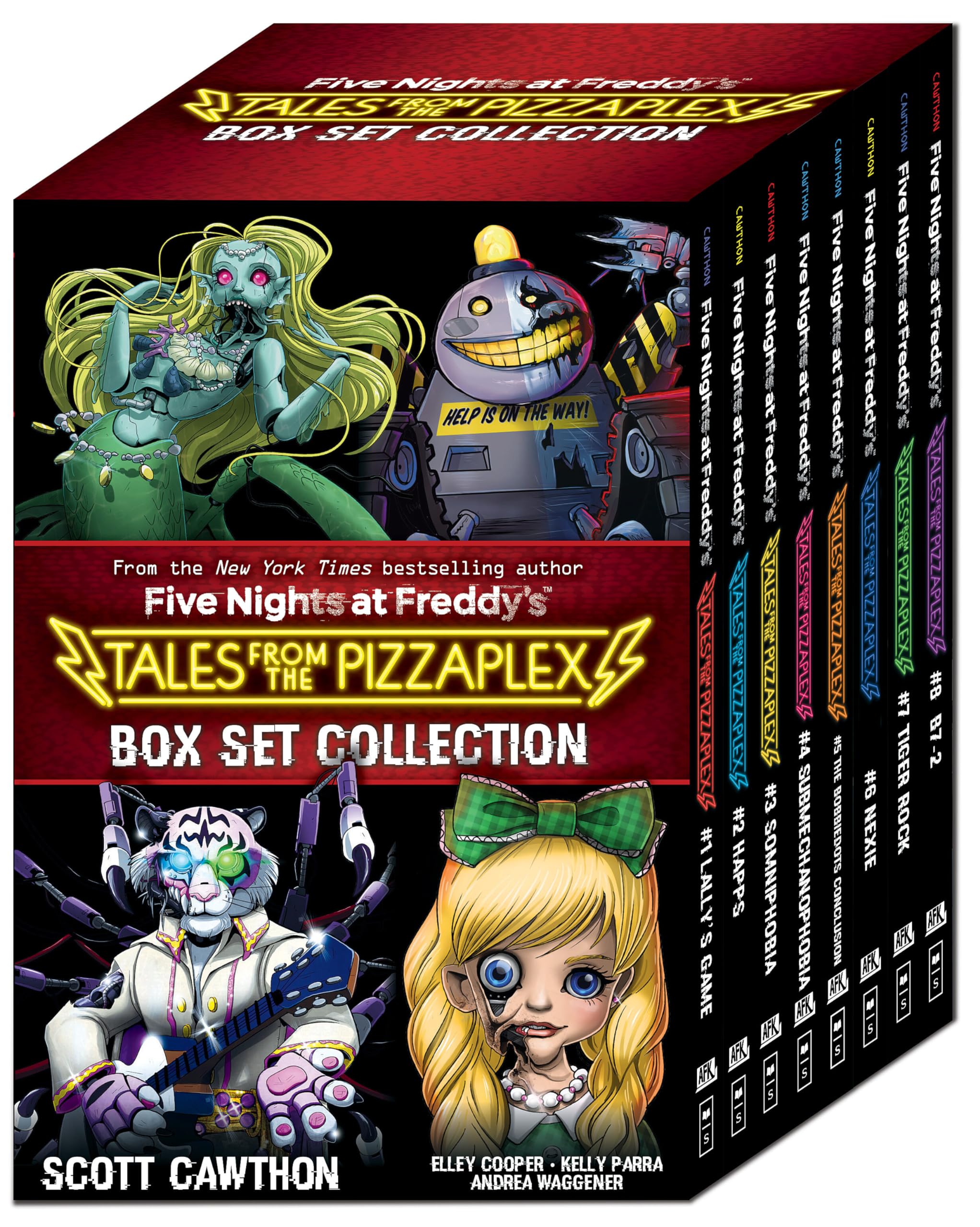 Five Nights at Freddy's: Tales from the Pizza Plex Box Set: 8 Bände im Schuber Horror & Mystery