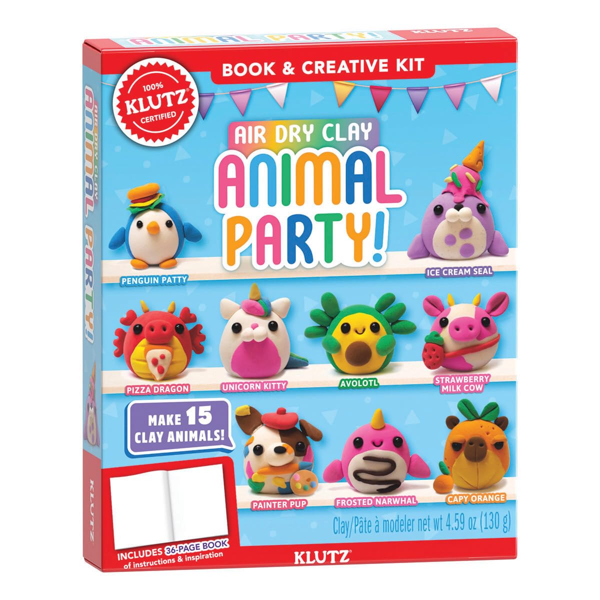 Air Dry Clay: Animal Party (Klutz) Non-fiction