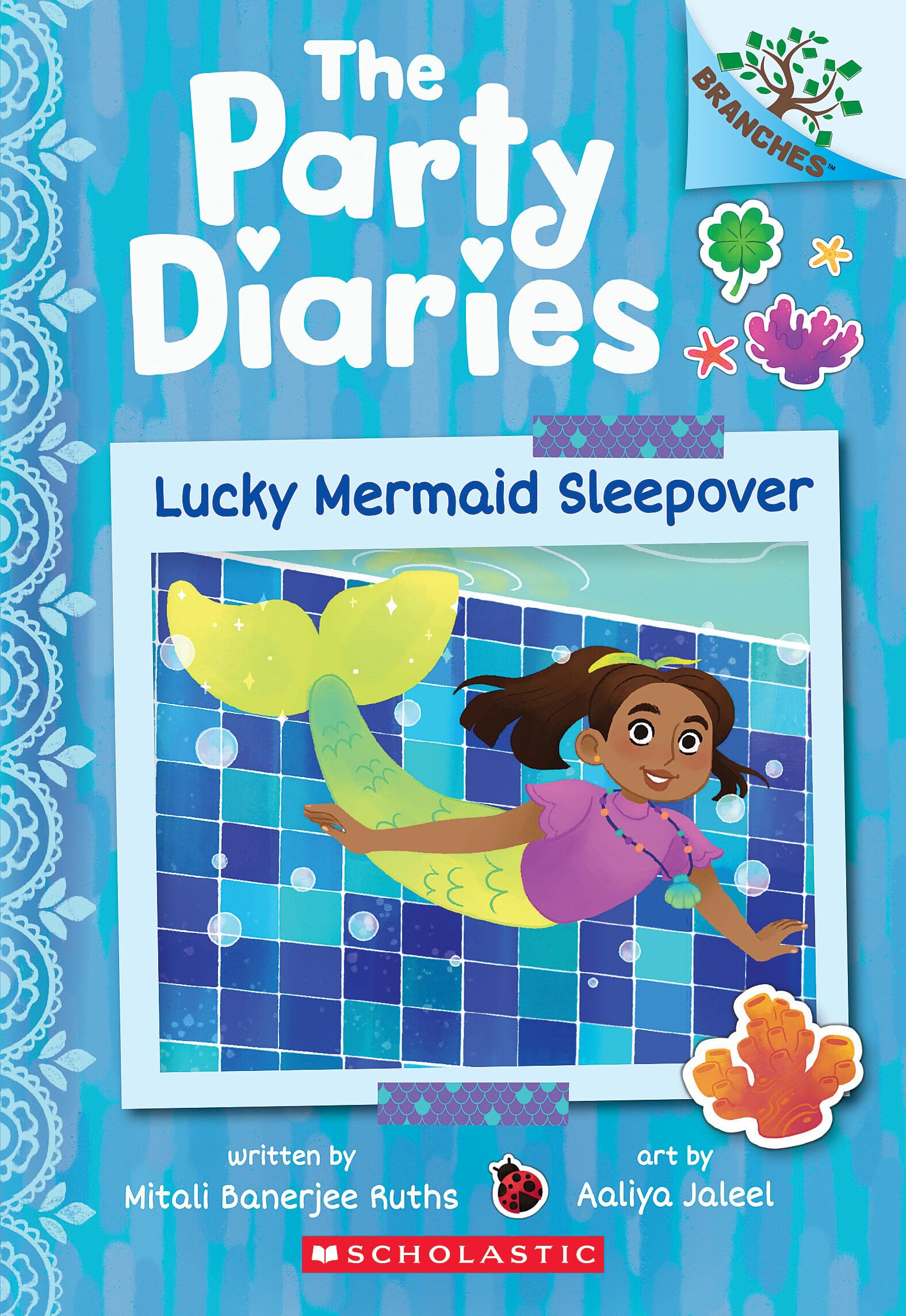 Lucky Mermaid Sleepover: A Branches Book (Party Diaries. Scholastic Branches, 5) Non-fiction