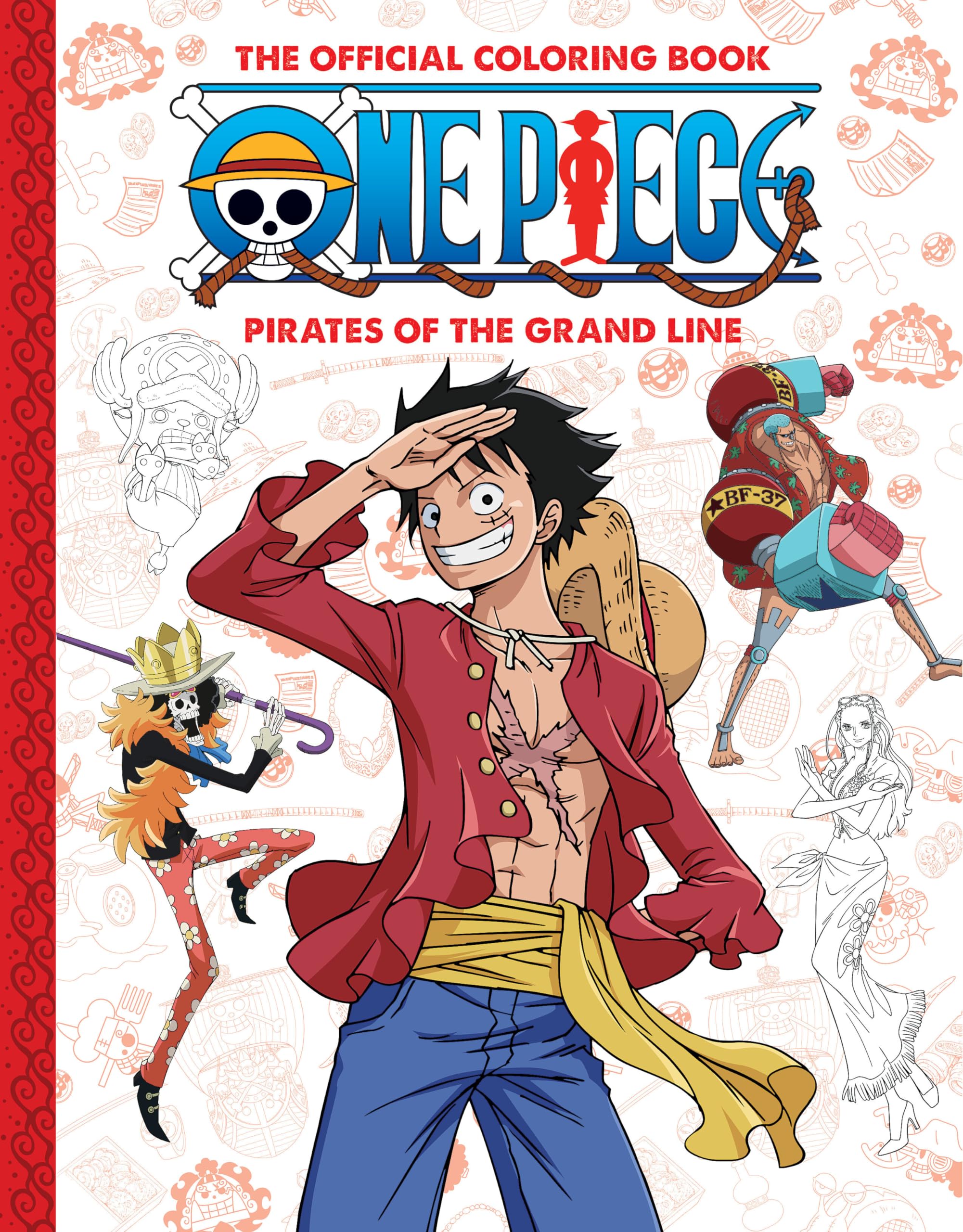 One Piece!: Offical Crew Coloring Collection: Pirates of the Grand Line Manga