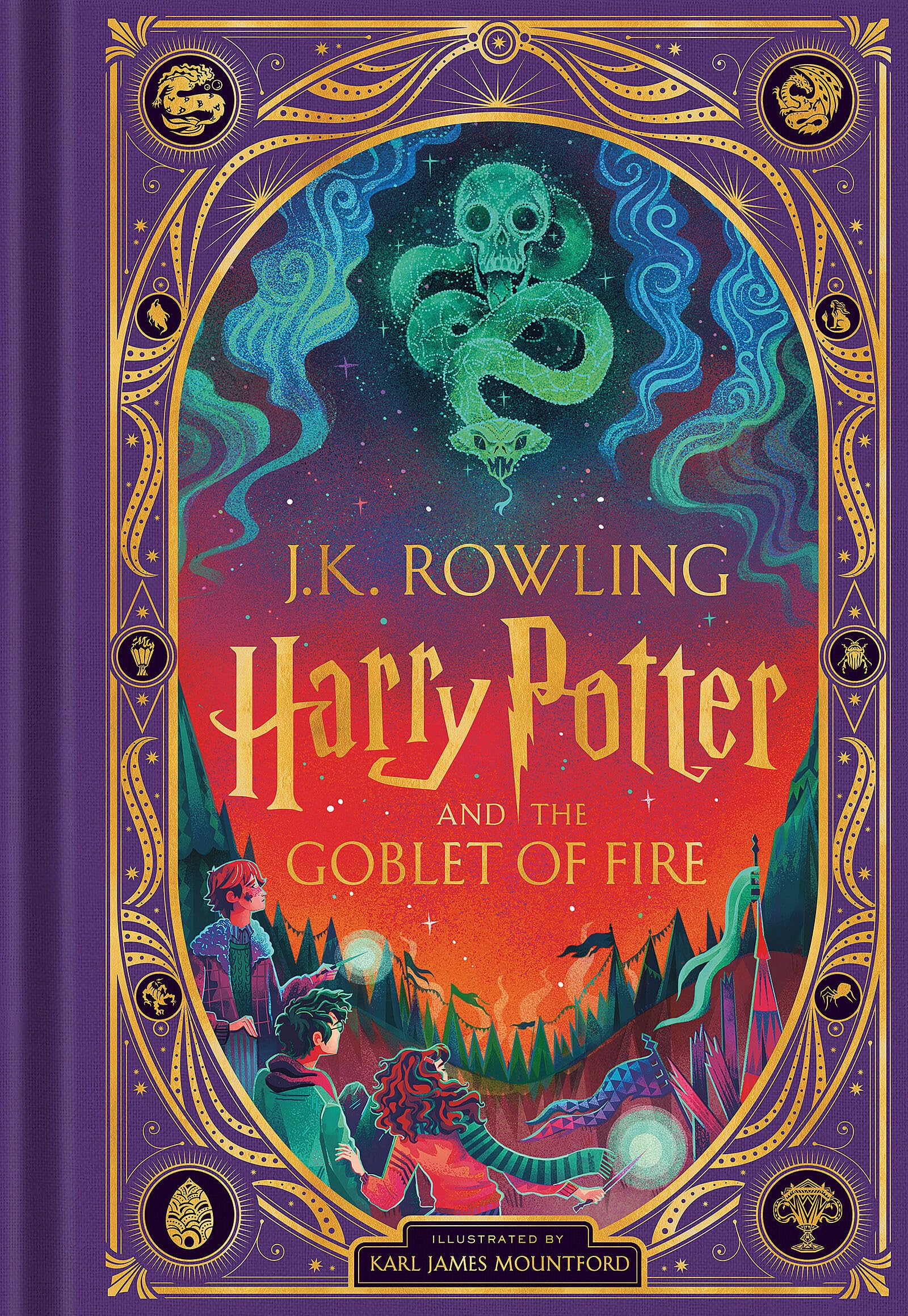 Harry Potter and the Goblet of Fire (Harry Potter, Book 4) (Interactive Illustrated Edition) Non-fiction