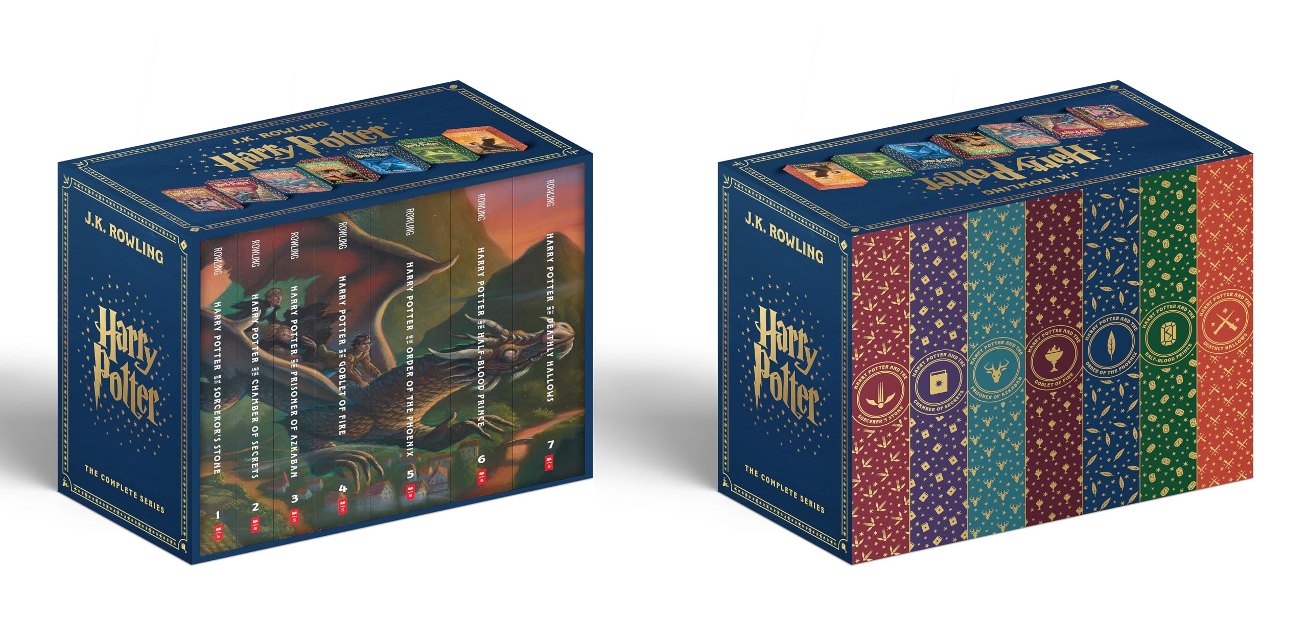 Harry Potter Paperback Box Set Books 1-7 (Deluxe Edition with Stenciled Edges) Non-fiction