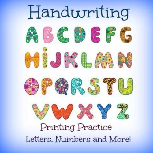 Handwriting Printing Practice: Preschool and Up (Kindergarten and Preschool-Tracing Letters and Numbers, Band 32) Non-fiction