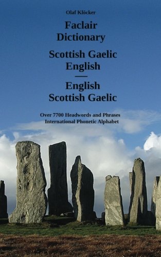 Faclair Dictionary Scottish Gaelic - English / English - Scottish Gaelic Foreign Languages ​​& Dictionaries