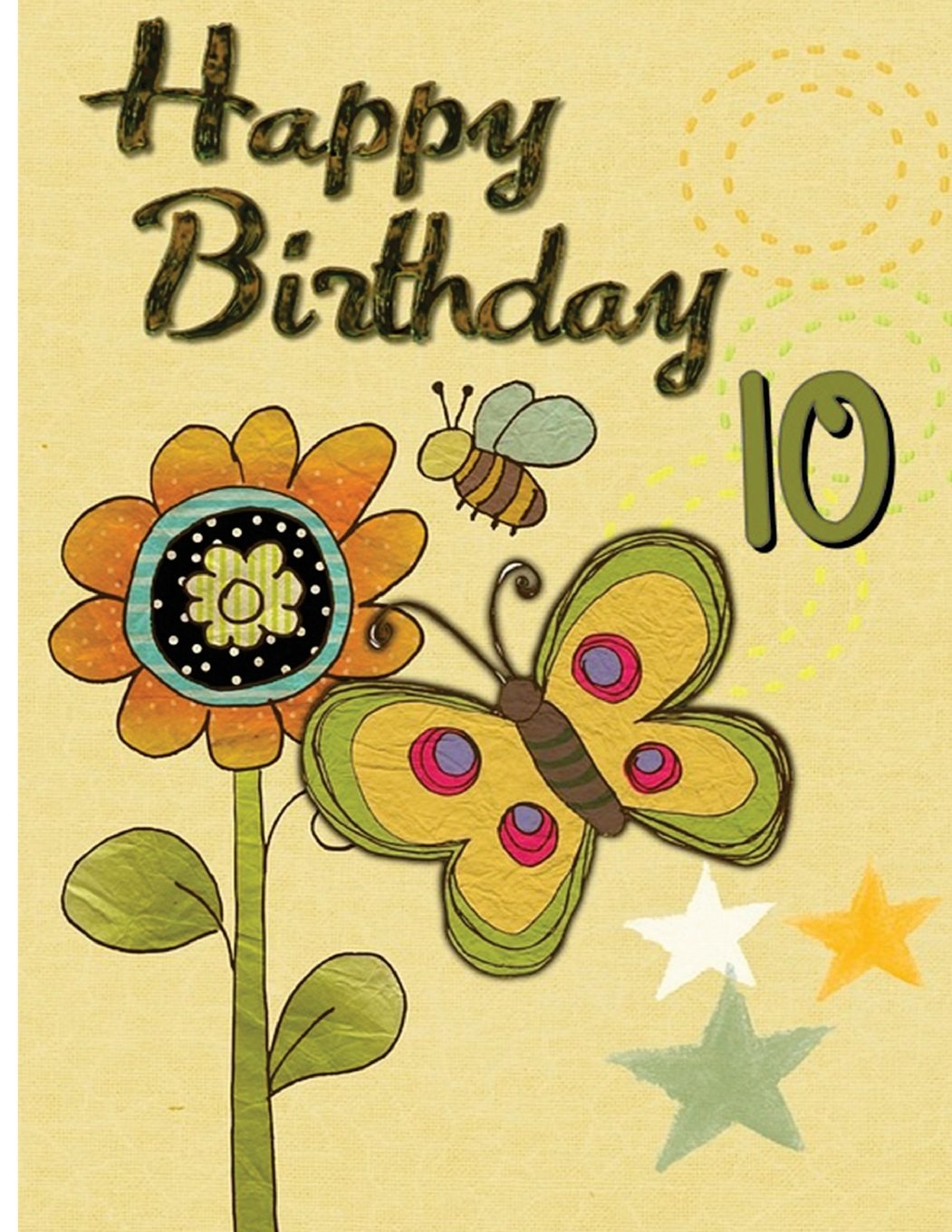 Happy Birthday: Birthday Notebook For 10 Years Old (Composition Book Journal) (8.5 X 11 Large)(110 Pages) (Birthday Notebooks and Journals) Non-fiction