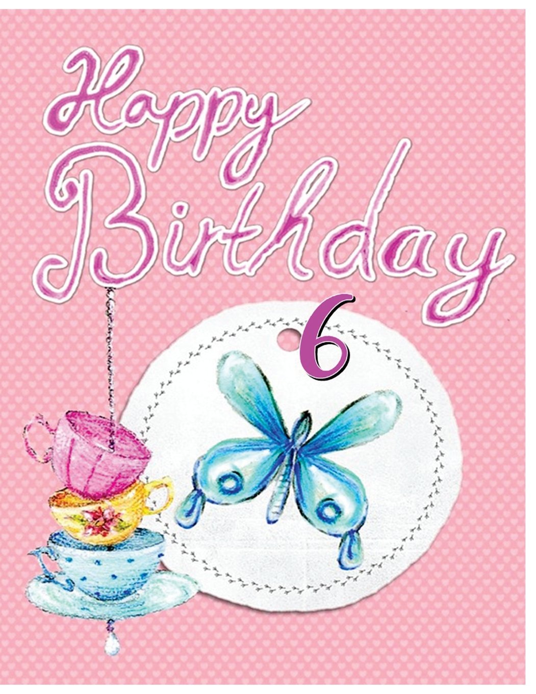 Happy Birthday: Birthday Notebook For 6 Years Old (Composition Book Journal) (8.5 X 11 Large)(110 Pages) (Birthday Notebooks and Journals) Non-fiction