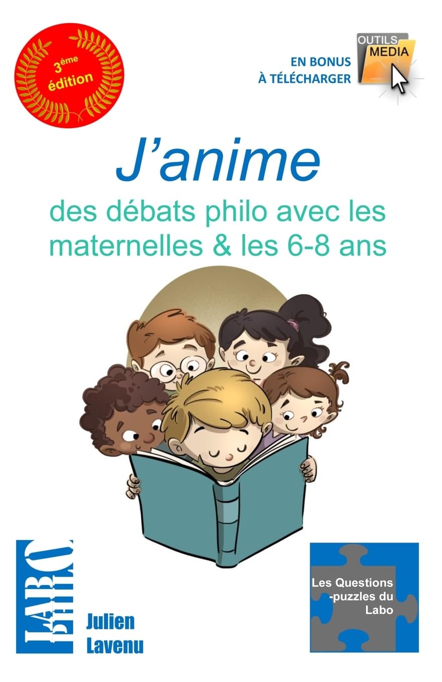J'anime des débats philo avec les maternelles!: 15 Histoires philosophiques à partir de 4 ans - 15 Questions pour réfléchir et discuter philo à l'école, en accueil de loisirs et en famille Philosophy