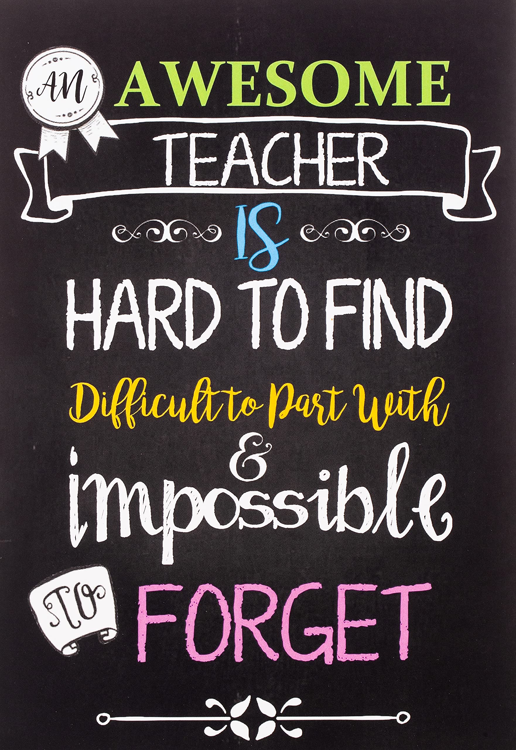 Teacher Notebook: An Awesome Teacher Is ~ Journal or Planner for Teacher Gift: Great for Teacher Appreciation/Thank You/Retirement/Year End Gift (Inspirational Notebooks for Teachers, Band 2) Self-help