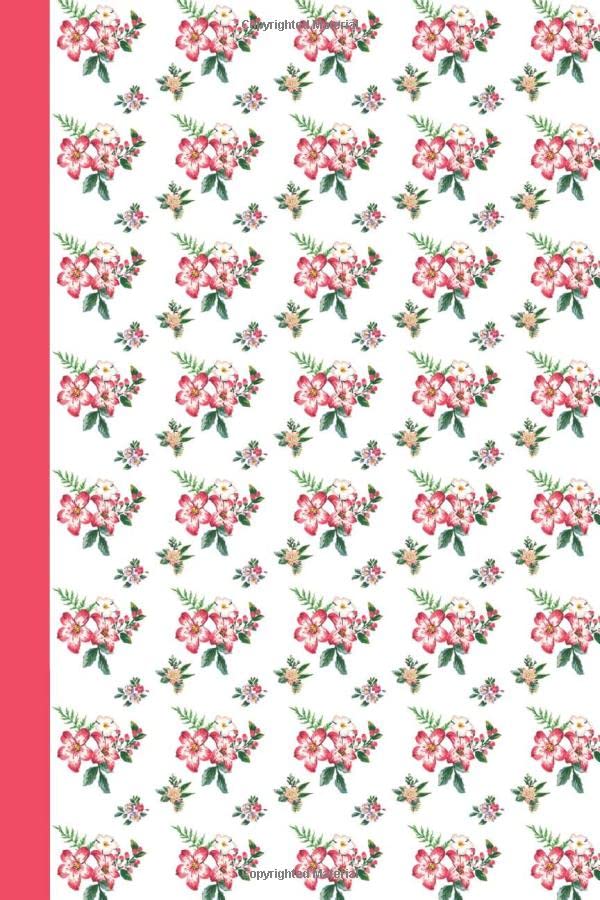 Journal: Watercolor Pink Flowers 6x9 - LINED JOURNAL - Writing journal with blank lined pages (Watercolor Flowers Lined Journal Series) Lifestyle