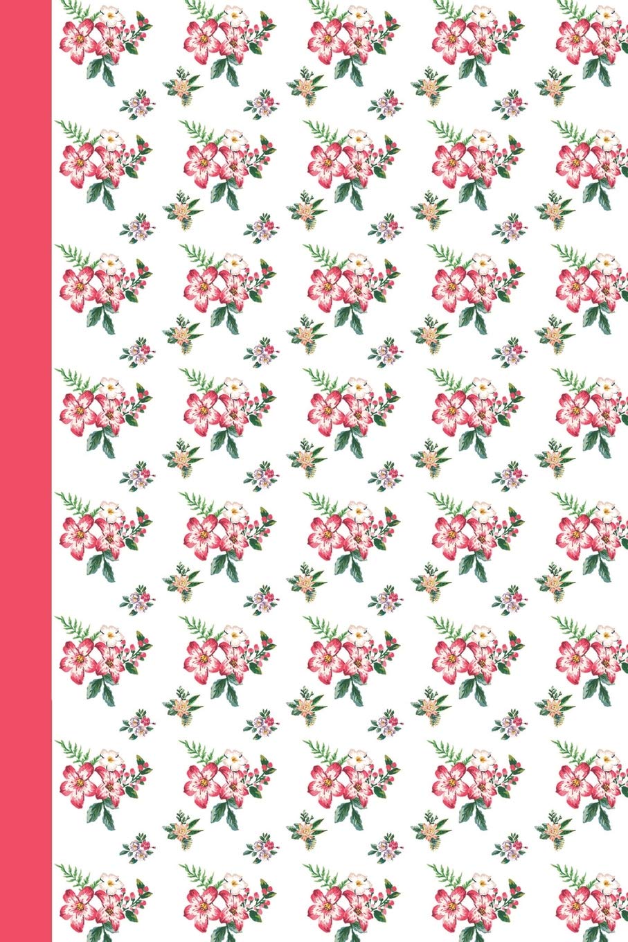 Sketch Journal: Watercolor Pink Flowers 6x9 - Pages are LINED ON THE BOTTOM THIRD with blank space on top (Watercolor Flowers Sketch Journal Series) Lifestyle