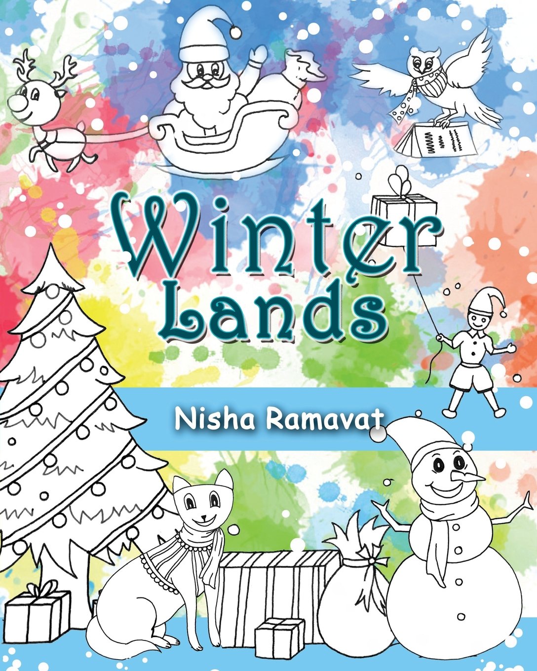 Winter Lands: A Coloring Book for Children of All Ages Film, Art & Culture