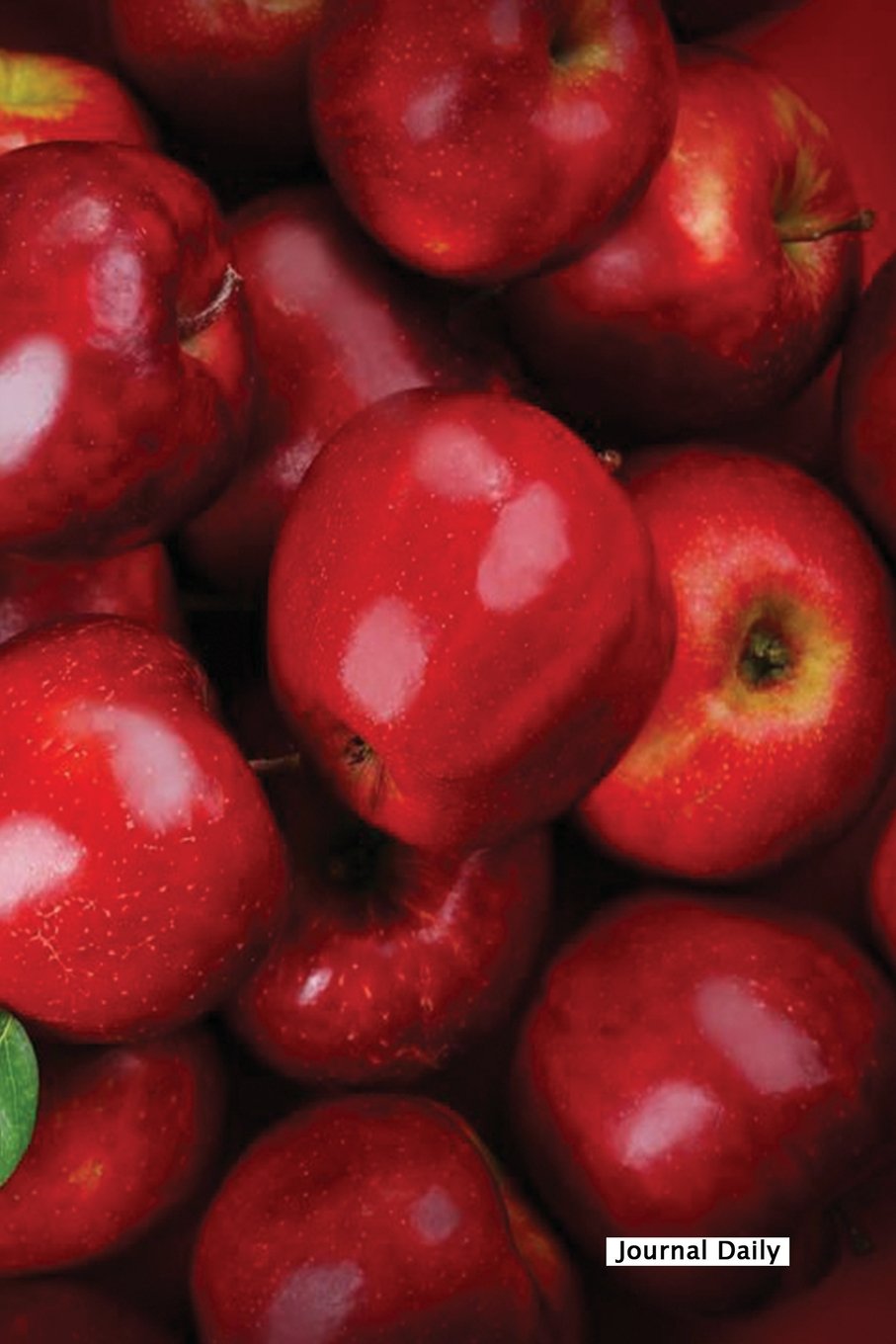 Journal Daily - Red Apples: 6" x 9", Lined Journal,For Writing, blank book, Durable Cover,150 Pages Media & Communication