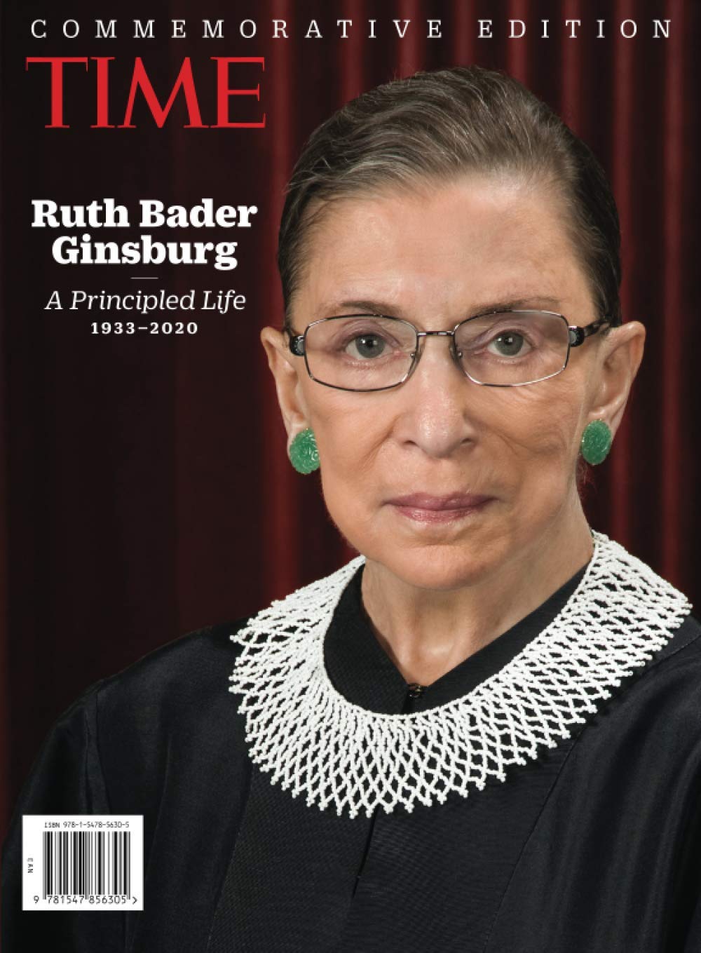 TIME Ruth Bader Ginsburg: A Principled Life 1933-2020 Social Sciences