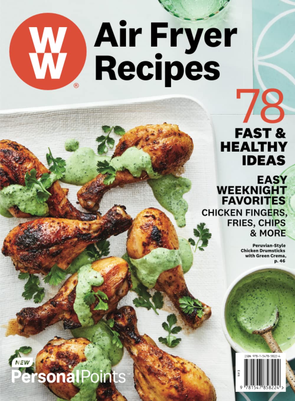 Weight Watchers Air Fryer Recipes: 78 Fast & Healthy Ideas Health, Nutrition & Fitness