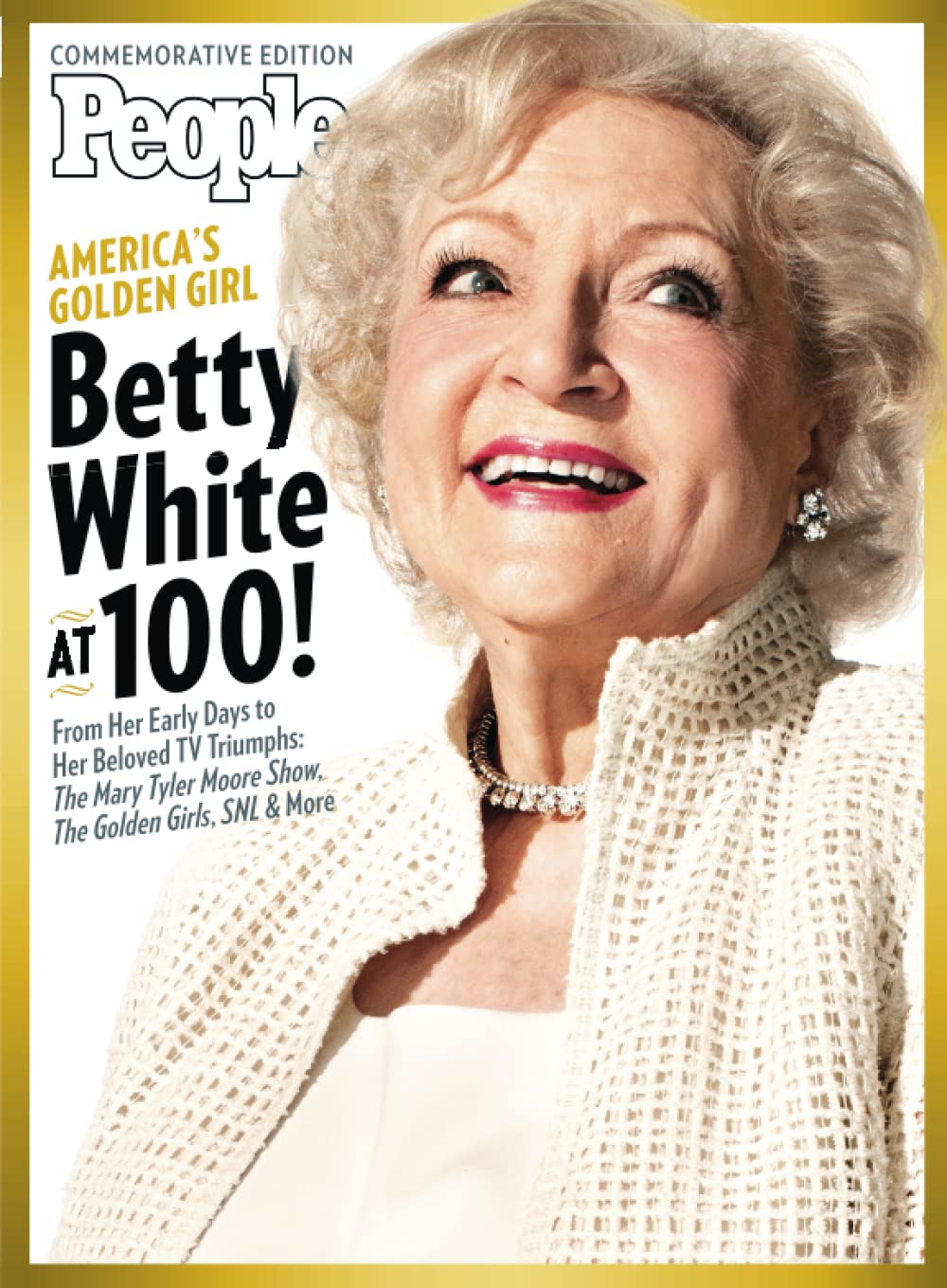 PEOPLE Betty White at 100!: America's Golden Girl book