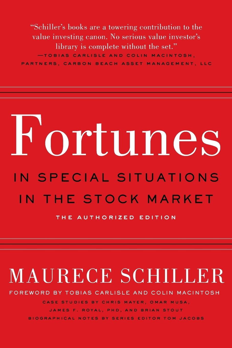 Fortunes in Special Situations in the Stock Market: The Authorized Edition Contemporary literature