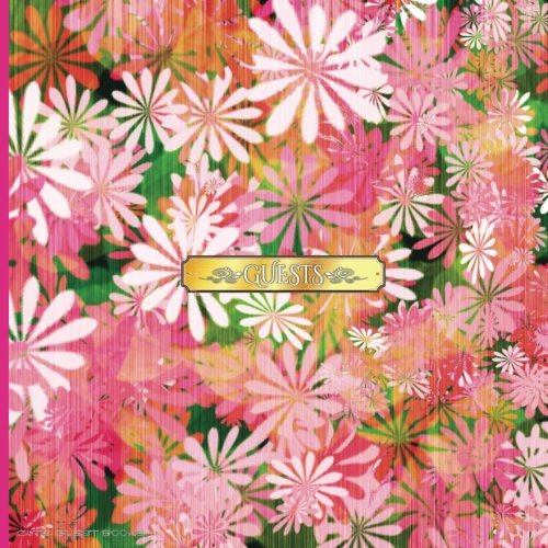 Cute Guest Books: Guest Book For Memorial Services, Weddings, Funerals, Birthdays, Anniversaries, Vacation Homes, Retirements and More 8"x8" 102 Pages Matte Cover Finish Book 50 Books