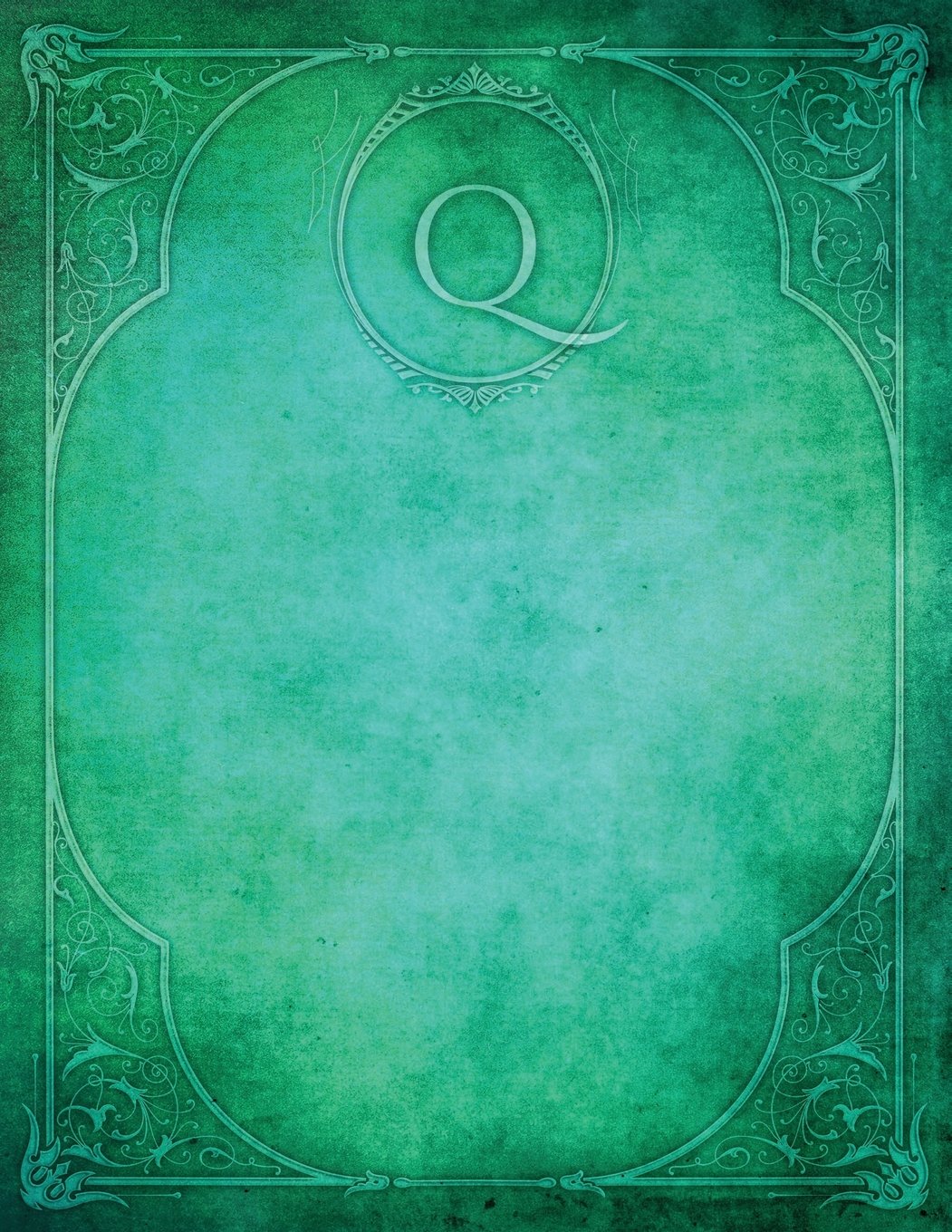 Monogram "Q" Blank Sketchbook: Art Sketch Pad Notebook (Monogram Elegance 150 Sketch, Band 17) Hobbies & Crafts