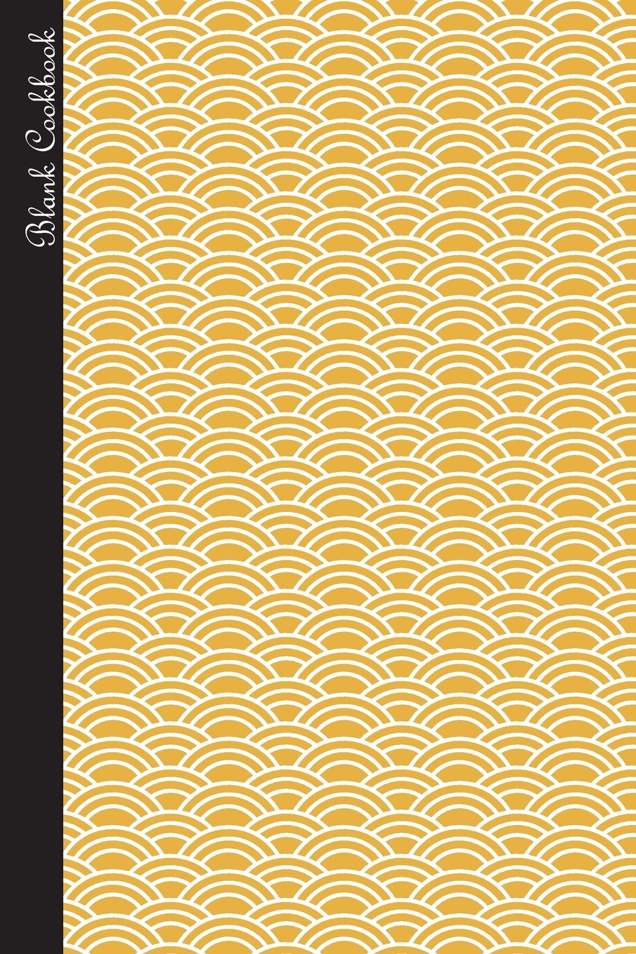 Blank Cookbook: Secret Home's Cooking Recipe Journal / 6 x 9 inches / Blank 100 Pages / Vintage Waves Japanese Cover Design (Empty Fill In Blank Cookbook, Band 3) Cooking & Enjoying